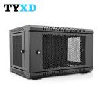 Mesh Door Wall Mount Rack Enclosure Server Cabinet With Adjustable Mounting Rails for sale