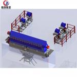 PE Plastic Rock And Roll Rotomoulding Machines /Boats Making Machine for sale
