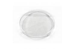 China Automotive 9 Inch Plastic LED Pod Light Covers Transparent supplier