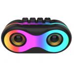 ETEK Bluetooth 5.3 speaker with RGB Light, dual 52mm driver speaker with 16W stereo,TYPE-C charging ,1800mAh battery for sale