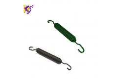 China 65Mn Gate Trucks Brake Tension Coil Spring With Double Hooks supplier