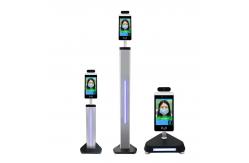 China 8'' Facial Recognition Infrared Thermometer for Door Access System supplier