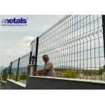 Powdercoated Wire Mesh Fence Panel Garden Fence Wire Green 2.5mm