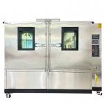 Stainless Steel Walk-in Packaging Box Water-cooled Temperature Humidity Test Chamber Equipment For Package Frequency Conversion Save Energy Type cooling time About 0.7℃~1.0℃/min for sale