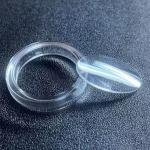 Oval Shape Flat Sapphire Lens Protector For Watch Glass / Wristwatch Parts for sale