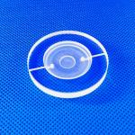 Customized Fused Silica Glass Flange , Quartz Glass Tube Corrosion Resistance for sale