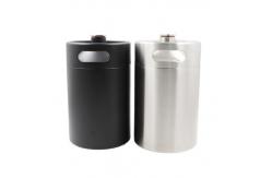 China 4L Stainless Steel Double Wall Mini Cornelius Beer Keg supplier