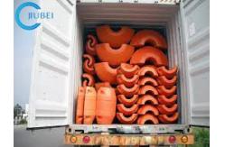 China 20 Inch Hdpe Pipe Dock Floats In Water Barrier Dredging Pipe Floater supplier
