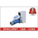 Three phase IP67 Interlocked Switch Socket Industrial Receptacles for sale