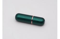 China Oval Shape Dark Green Magnetic Empty Lip Balm Tubes supplier