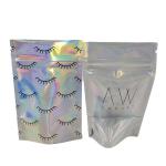 Custom Holographic Aluminum Foil Resealable Mylar Bags Digital Print Smell Proof Bags for Jewelry for sale