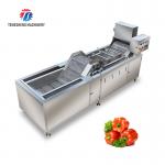 Industrial Fruit And Vegetable Washing Machine Adjustable Temperature for sale