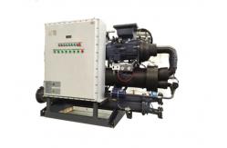 China 40kw Chilled Water Air Conditioning System Water Cooled Compressor Refrigeration supplier