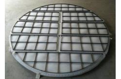 China Teflon Pad Demister With SS 316 L Grids Strong Acid And Alkali Environment supplier