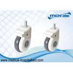 TPU Tires Medical Casters Heavy Duty Swivel Casters Double Brake for sale