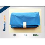 Germ Free 20~65g Disposable Protective Gowns Knitted Cuff for sale