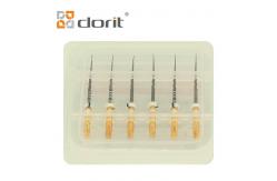 China CM WIRE 25mm S2 Root Canal Files Gold Heat Activation Files Dental Equipment supplier