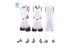 China Regular Fit Athletic Style Custom Sublimated Basketball Uniforms for Men supplier