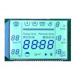 2.8V-5.5V TN LCD Display / Temperature Segment Code LCD Electronic Display