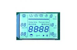 China Electric Cooker LCD Display / HTN VA STN TN Rectangle Custom Segment LCD Screen supplier