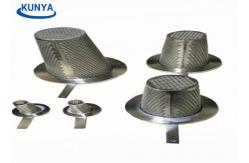 China 316L 500x1000mm Cone Metal Mesh Filter supplier