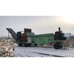 Diesel Wood Chipper Shredder Machine For Malaysia/Mobile Hardwood Crusher with 400HP engine for sale