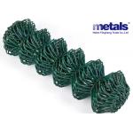 China Hole Size 200x50mm Chain Link Mesh Fence Meshsize 50mm X 50mm Heavy Duty Protective Mesh for Construction and Agricultural for sale