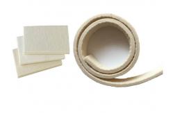 China Customized Width Anti Static Cotton Belts For Laundry Ironing Folding Machine supplier