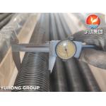 L Type Finned Pipe A179 Base Tube Aluminium A1060 A1100 For Air Cooler for sale