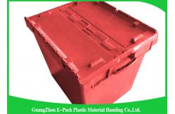 China 50kgs Security Moving Plastic Attached Lid Containers easy to clean supplier