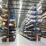 Aluminium Pipe Cantilever Racks Custom Cantilever Racks Blue for sale