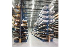 China Aluminium Pipe Cantilever Racks Custom Cantilever Racks Blue supplier