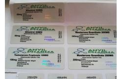 China Medicine Transparent 10ml Vial Labels , vial Custom Glass Bottle Stickers supplier