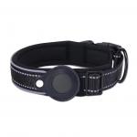 High Quality Airtag Adjustable Nylon Led Dog Pet Necklace Light Training Collar For Pet Dog for sale