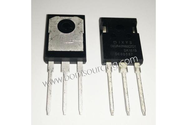 High Speed IGBTs Integrated Circuit IC Chip IXGR40N60C2D1 HiPerFASTTM IGBT ISOPLUS247TM C2 Class