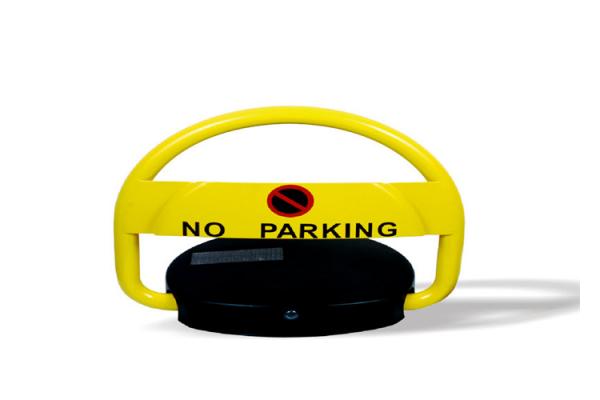 Yellow Waterproof Smart parking space lock IP65 Protection Level