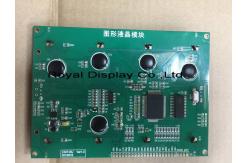 China FSTN Postive STN Bule Graphic Lcd Display Module 240*128 Dots With T6963C supplier