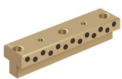 China Cube Copper Brass Graphite Lube Plate Maintenance Free Maintenance Free Plate Bearings supplier