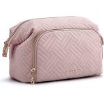 Custom Logo Large Wide-open Travel Makeup Bags Carry All Pouch for Toiletry Accessories Make Up Cosmetic Organizer Case for sale