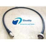 Custom RF Coaxial Cable Connectors Lemo S Series for Medical Audio Video Military for sale