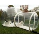 Clear Inflatable Bubble Tent with Two Room One Tunnel