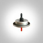Custom Logo Butane Torch Fill Valve With Adapter Tinplate Mounting Cup