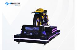 China Virtual Reality 9D Moto Racing Simulator Multiplayer Game With 24 Screen supplier