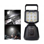 High Brightness Portable Magnetic Work Light IP67 Rechargeable LED Work Light Waterproof for sale