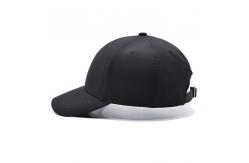 China Custom 6 Panel Blank Baseball Cap 58cm Cool Soft Polyester Ripped Dad Hat supplier