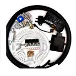 Car Petrol To CNG LPG Conversion Kits Sequential 4 Cyl Fuel Injection Kit for sale