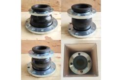China Pn16 Carbon Steel Flexible Concentric Reducer Rubber Coupling ss flexible bellows duct supplier