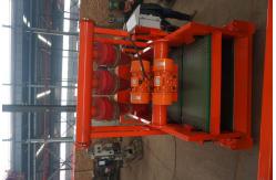 China Bentonite Hydrocyclone Oil Gas Mud Desander With Bottom Shaker supplier