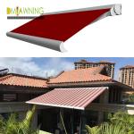 Heavy duty all-card outdoor retractable awning a commercial awning for restaurants for sale