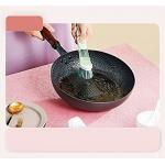 Stainless Steel Handle Scrubber Brush With 3 Replacement Head